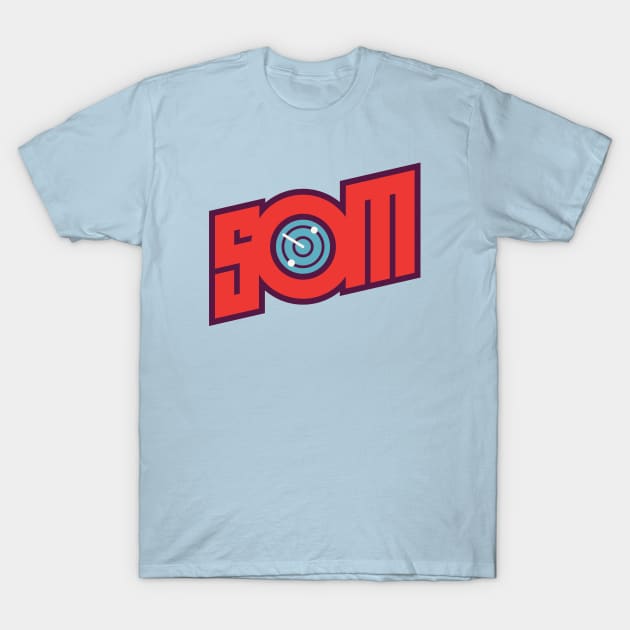 SOM 2.0 Radar Light Blue T-Shirt by Spawn On Me Podcast